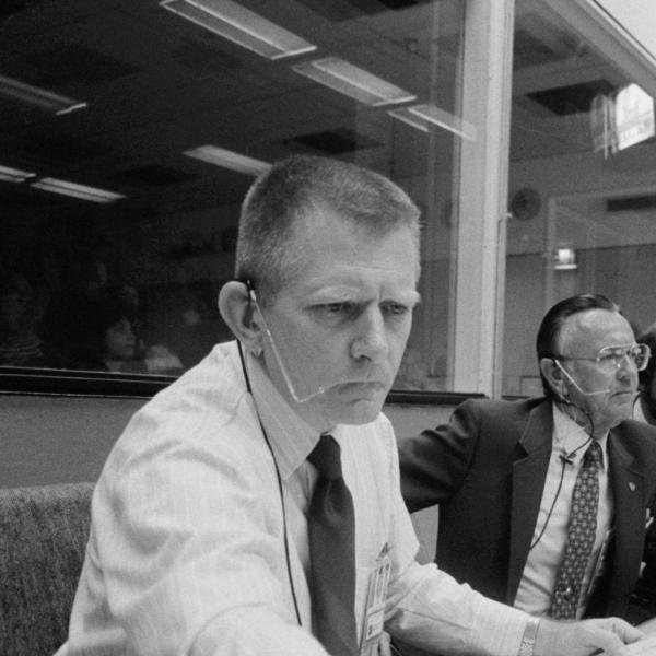 Gene Kranz in Mission Control